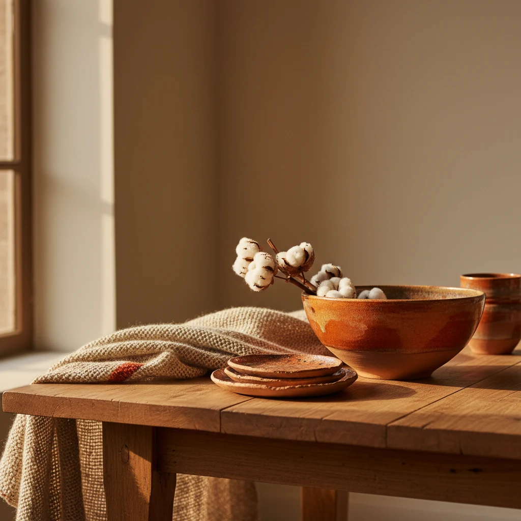 Pains chauds sortant du four.